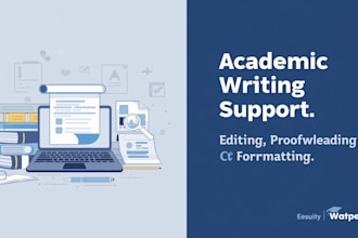support academic writing with editing and research help