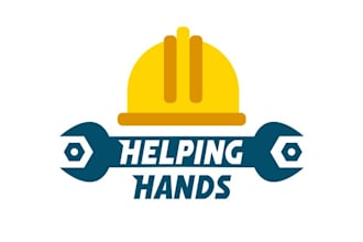 design elegant handyman company logo