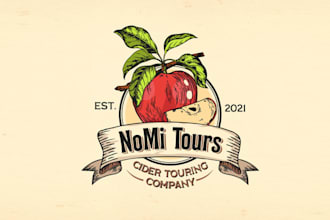 design particular hard cider drinkers logo