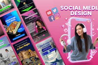 creative social media post facebook ads insta post, stories