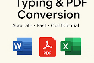 convert PDF to word, excel or editable documents