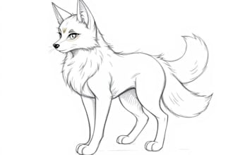 draw sketch your fursona, your furry sketch