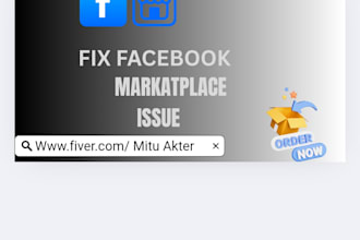 fix facebook marketplace solve and issue