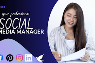 be your social media marketing manager and organic grower