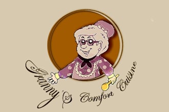 design eye catching grannys comfort cuisine logo