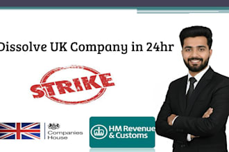 close, dissolve or strike off UK ltd company