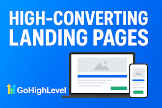 build custom gohighlevel funnels