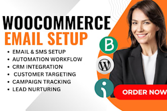 setup woocommerce email sms marketing brevo fluentcrm mailpoet omnisend hubspot