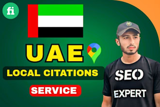 build uae, dubai, and abu dhabi local citations to boost google maps ranking
