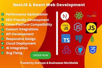 develop a modern nextjs website with headless cms integration