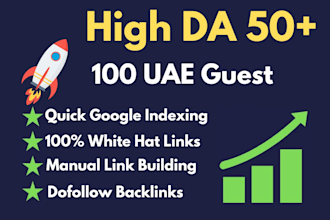 do high quality pure uae base guest post with pure dofollow links