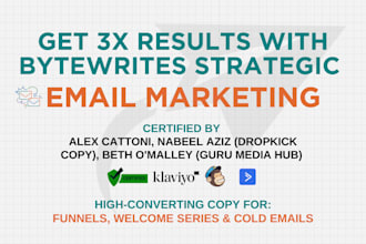 write high converting marketing emails, newsletters, and sequences