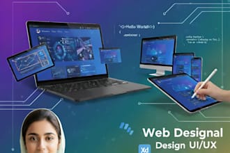 design a modern responsive website
