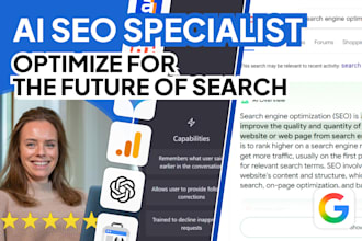 be your ai SEO expert for full optimization strategy