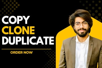 copy clone, or duplicate any website into wordpress or custom website