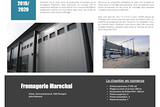 create technical drawings for ventilates facades and industrial buildings