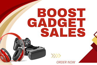optimized facebook ad campaigns to boost gadget store sales