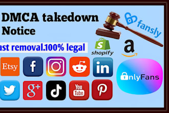 send dmca takedown notice remove copyright infringement