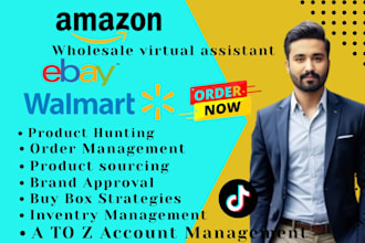 be your amazon wholesale walmart,ebay ds virtual assistant