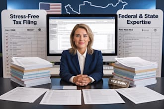 file your US federal tax return and US state tax return