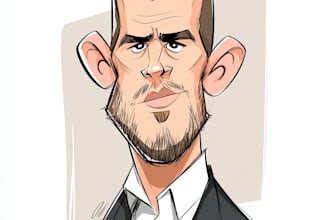 draw awesome cartoon caricature for gift, christmas card