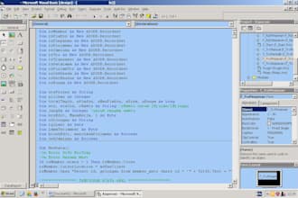 make you a visual basic 6 program