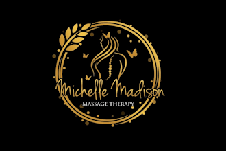 create high quality beautiful massage and therapy logo design