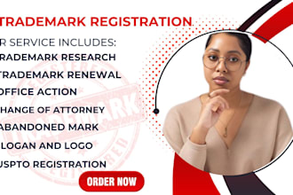 provide trademark registration and comprehensive search in USA UK eu or canada