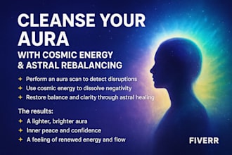 cleanse your aura with cosmic energy and astral rebalancing