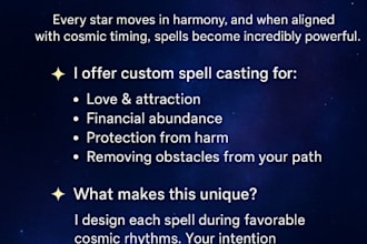 cast spells that resonate with the rhythm of the stars