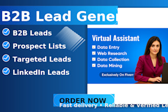 do germany, spain, USA ,UK b2b leads generation and web scrapping