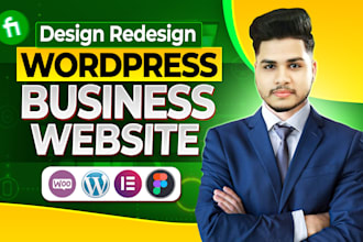 do design, redesign or copy clone your wordpress bussiness website