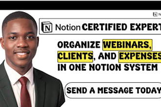 setup notion webinar registration form customer journey map notion tracker expen