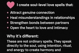 weave love spells through the language of the soul