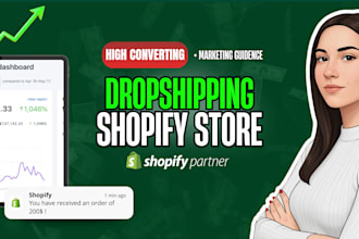 set up a profitable shopify dropshipping store