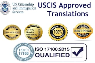 translation service for immigration processes  uscis