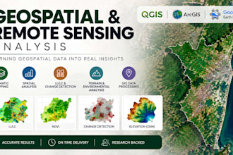 do geospatial and remote sensing analysis with gis