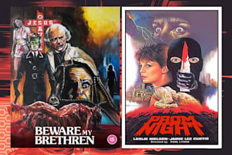 70s 80s horror illustration, retro vintage poster design halloween movie cover