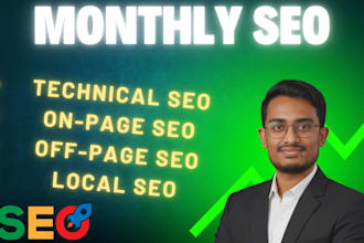 fix technical issues and do on page SEO optimization