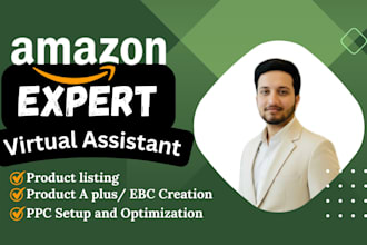 be your amazon fba account manager and amazon virtual assistant UK, USA, eu, ca