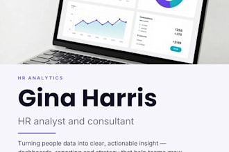 create HR analytics dashboards and workforce reports in power bi and excel