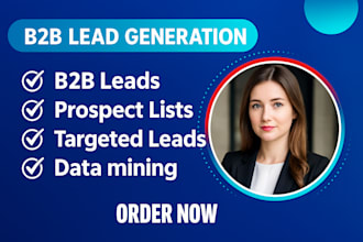 do germany, spain, italy, USA ,UK b2b leads generation and web scrapping