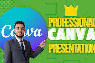design professional canva presentation