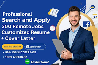 search and apply 200 remote jobs with tailored resume