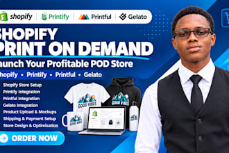 setup shopify print on demand store shopify print on demand printify printful