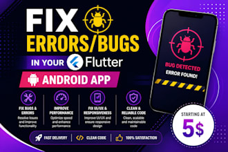 build a custom app development using flutter and dart