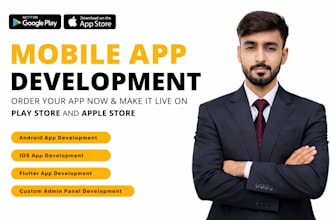 build a custom app development using flutter and dart