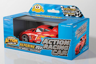 do packaging box design, product package design and lable design