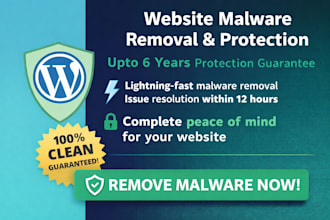 remove malware from infected wordpress website and secure it