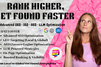 boost your website visibility with GEO, SEO, aeo and llm strategies